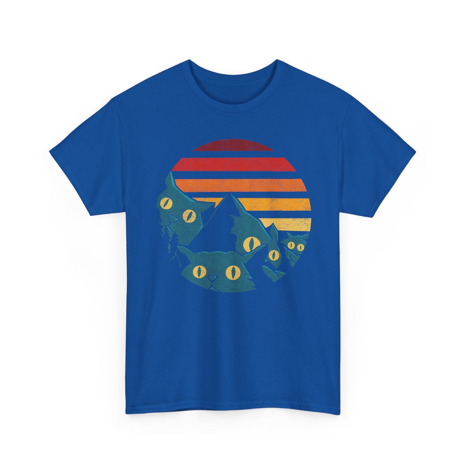 Meowtains Cat Graphic T-Shirt
