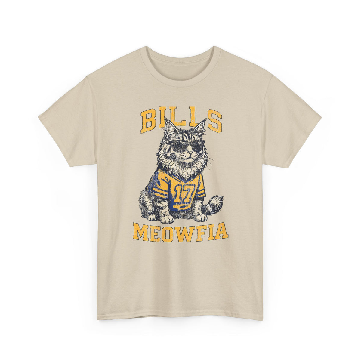 Bills Meowfia T-Shirt — Funny Cat Mafia Graphic Tee