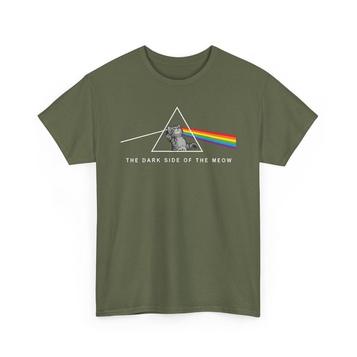 The Dark Side of Meow T-Shirt Cat Humor Tee
