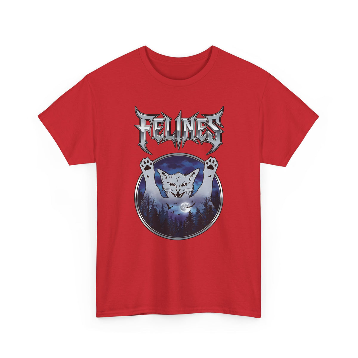 Felines Ghost T-Shirt — Spooky Cat Graphic Tee