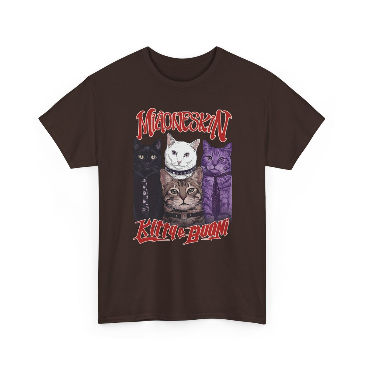 MIAONESKIN Kitty e Buon T-Shirt