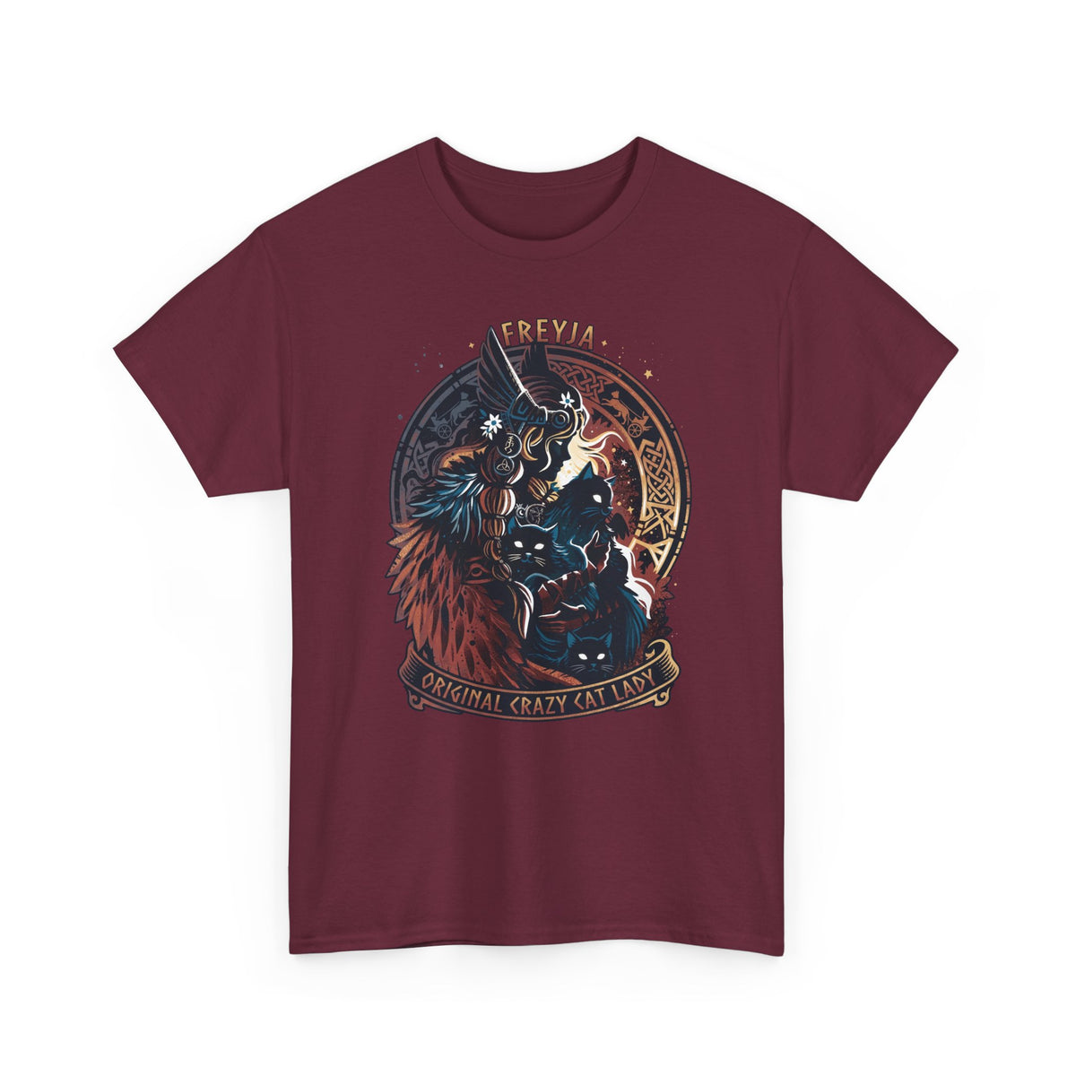 Crazy Cat Lady T-Shirt — Freyja Original Cat Lover Tee