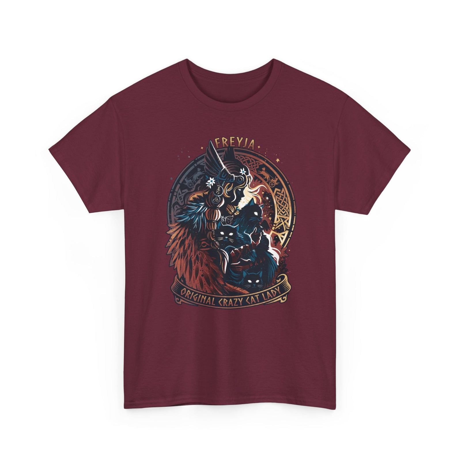 Crazy Cat Lady T-Shirt — Freyja Original Cat Lover Tee