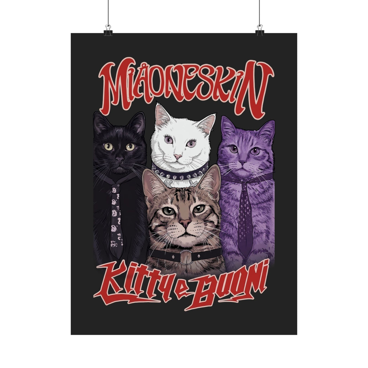 MIAONESKIN Kitty e Buon Poster