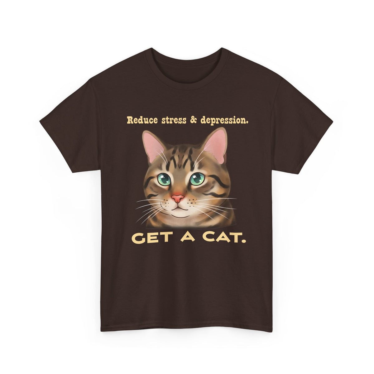 Get a Cat T-Shirt — Cute Cat Lover Tee