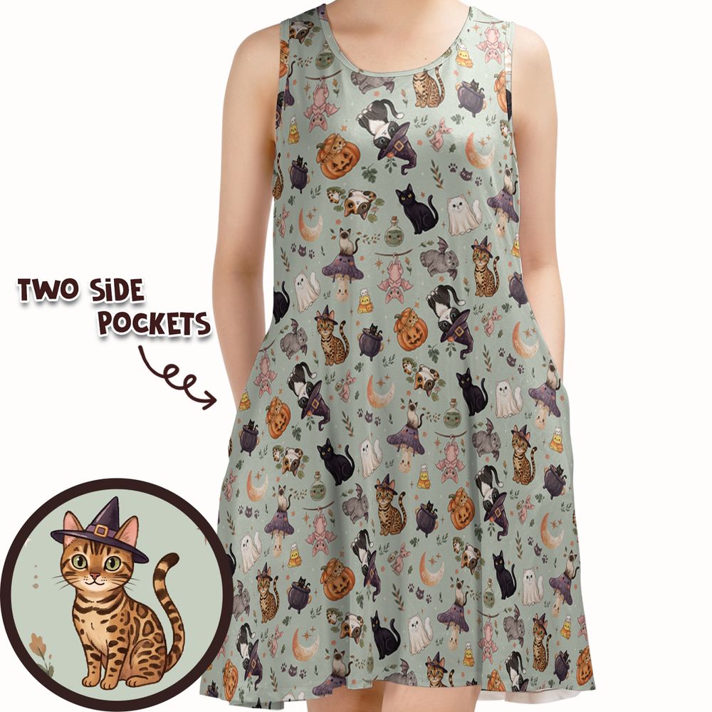 Whimsical Cats of Hallows' Eve -  - 1
