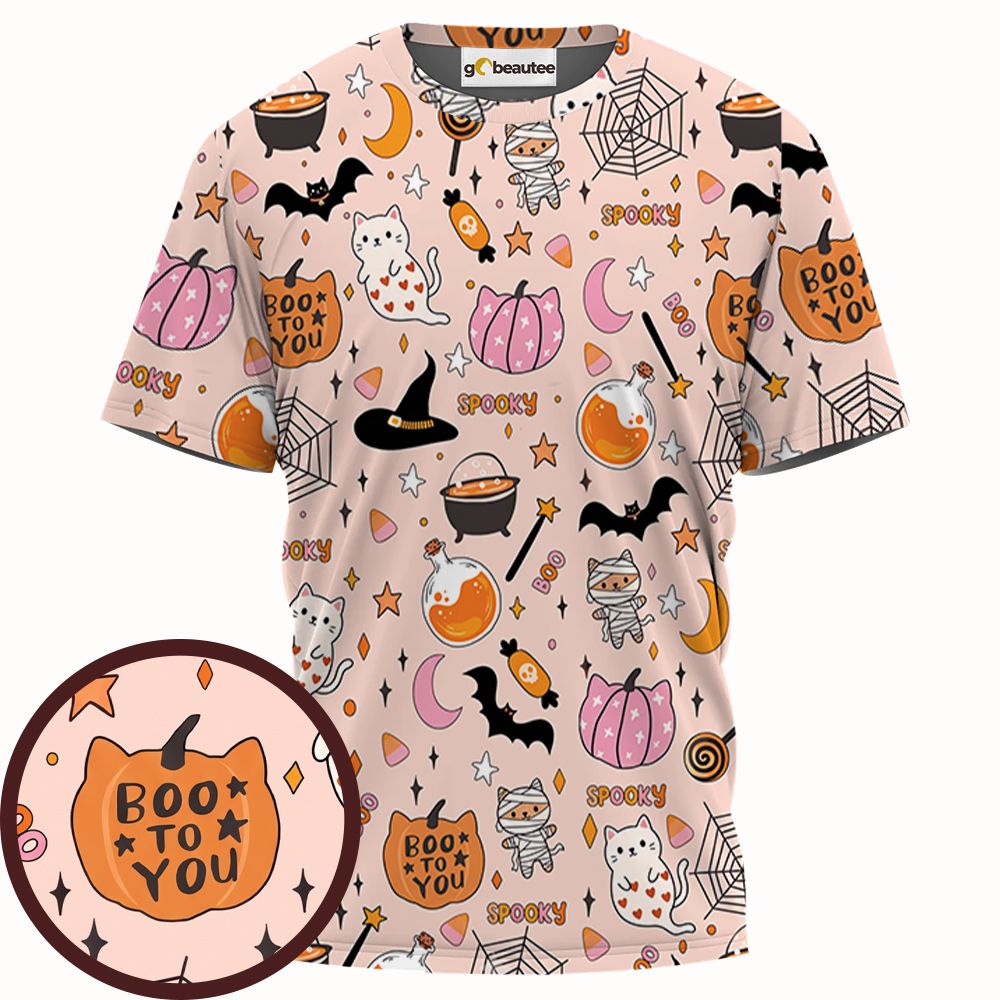 Boo To You Pink Halloween -  - 1
