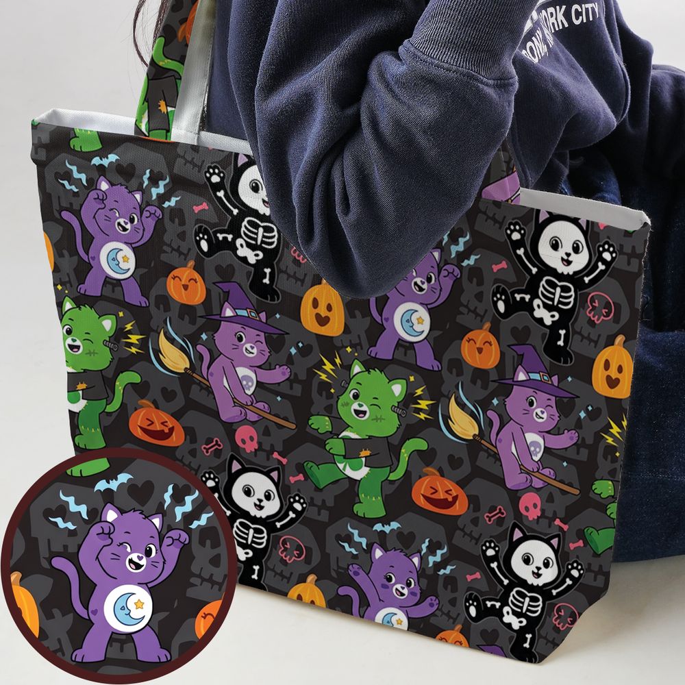Cute Halloween Cartoon Cats -  - 1