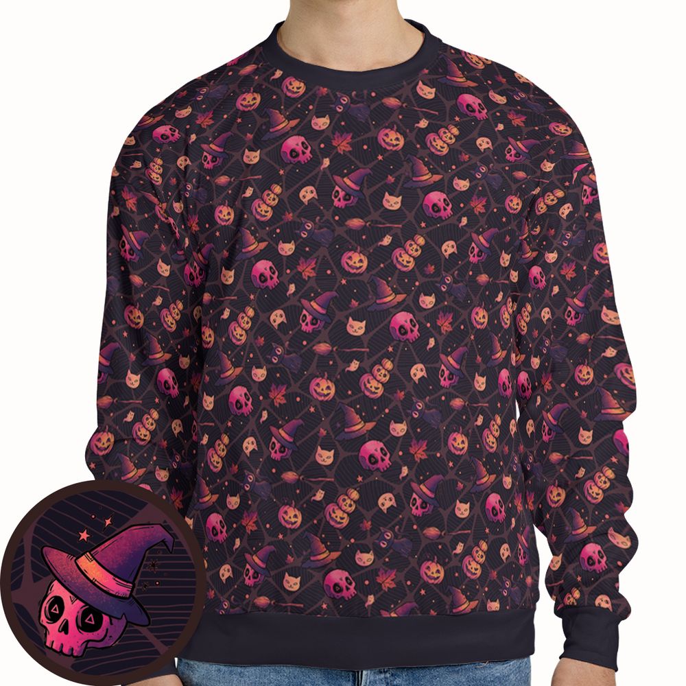 Witchy Skulls &amp; Spooky Cats -  - 1