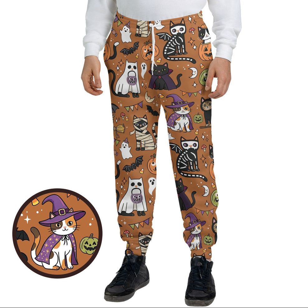 Classic Horror Cats Sweatpants -  - 1