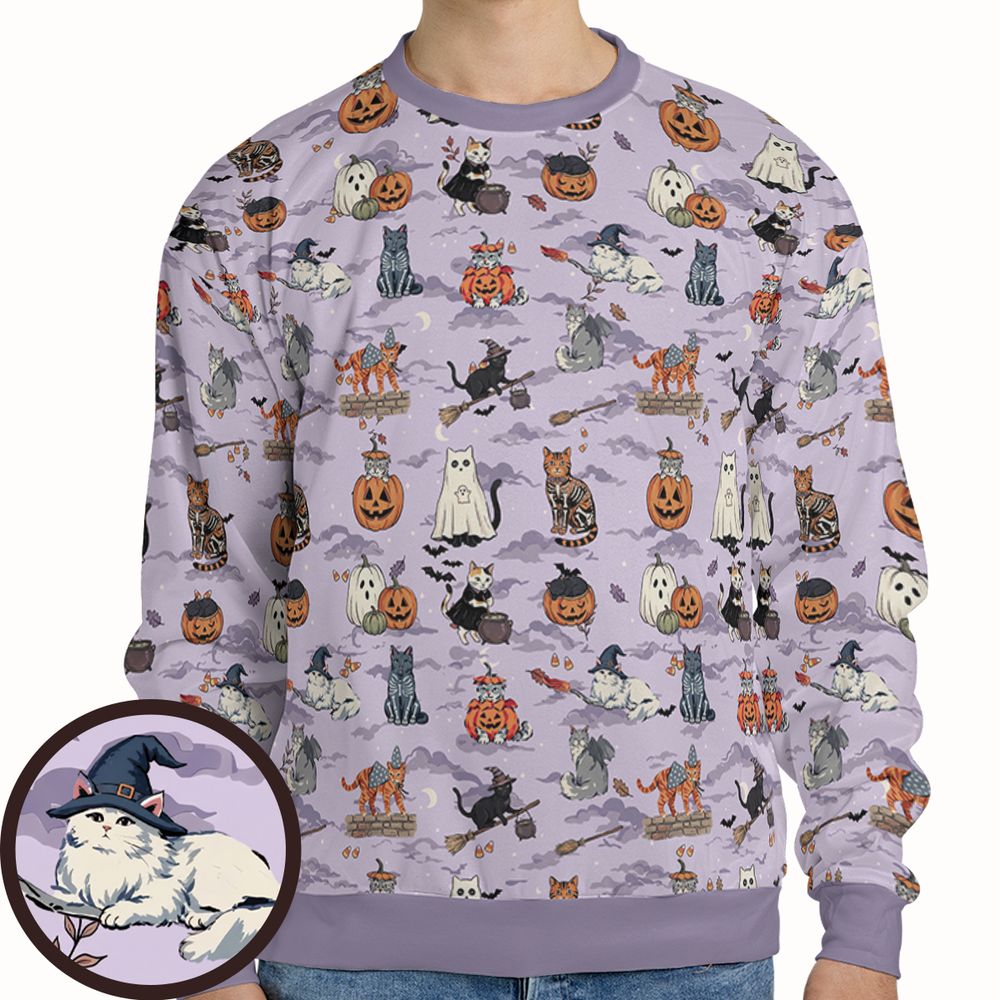 Full Print Sweatshirt -  - 1