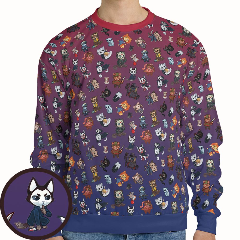 Witchy Skulls & Pumpkins Purple -  - 1