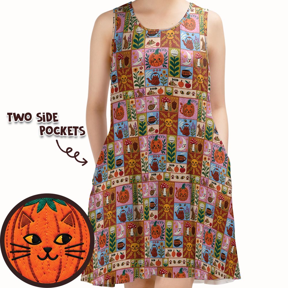Autumn Whiskers Patchwork -  - 1
