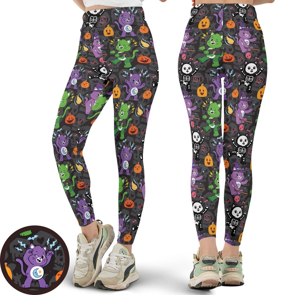 Cute Halloween Cartoon Cats -  - 1