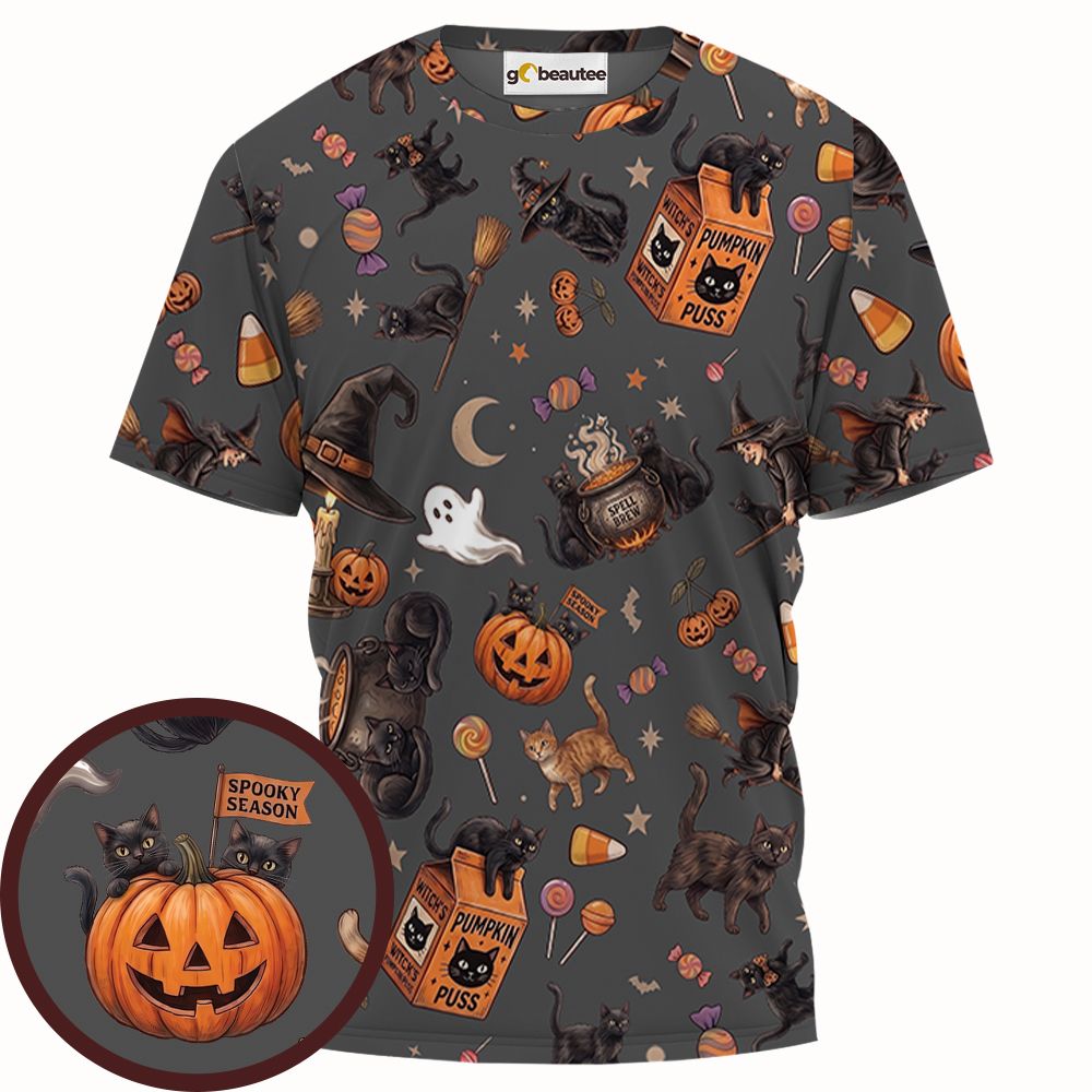 Spooky Season Black Cats -  - 1
