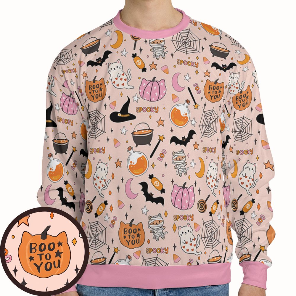 Boo To You Pink Halloween -  - 1