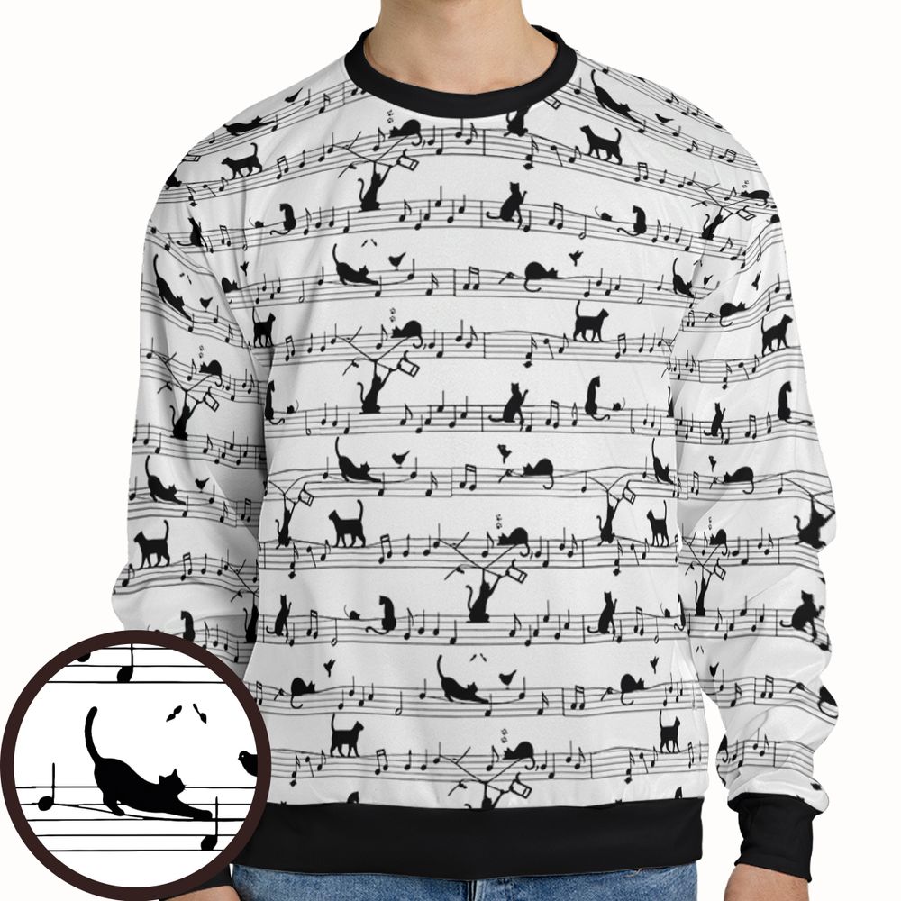Musical cats in playful harmony -  - 1