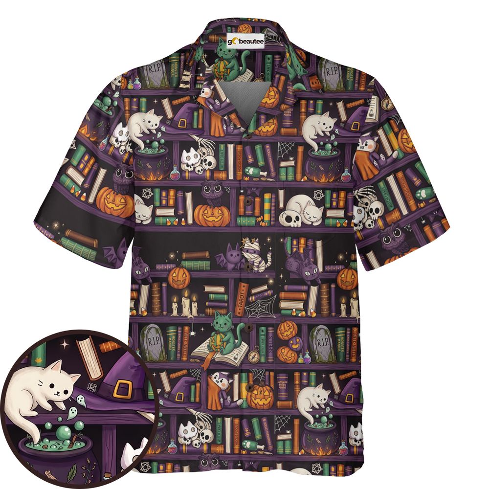 Witchy Cat Library -  - 1