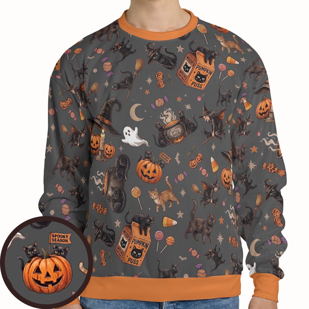 Spooky Season Black Cats -  - 1