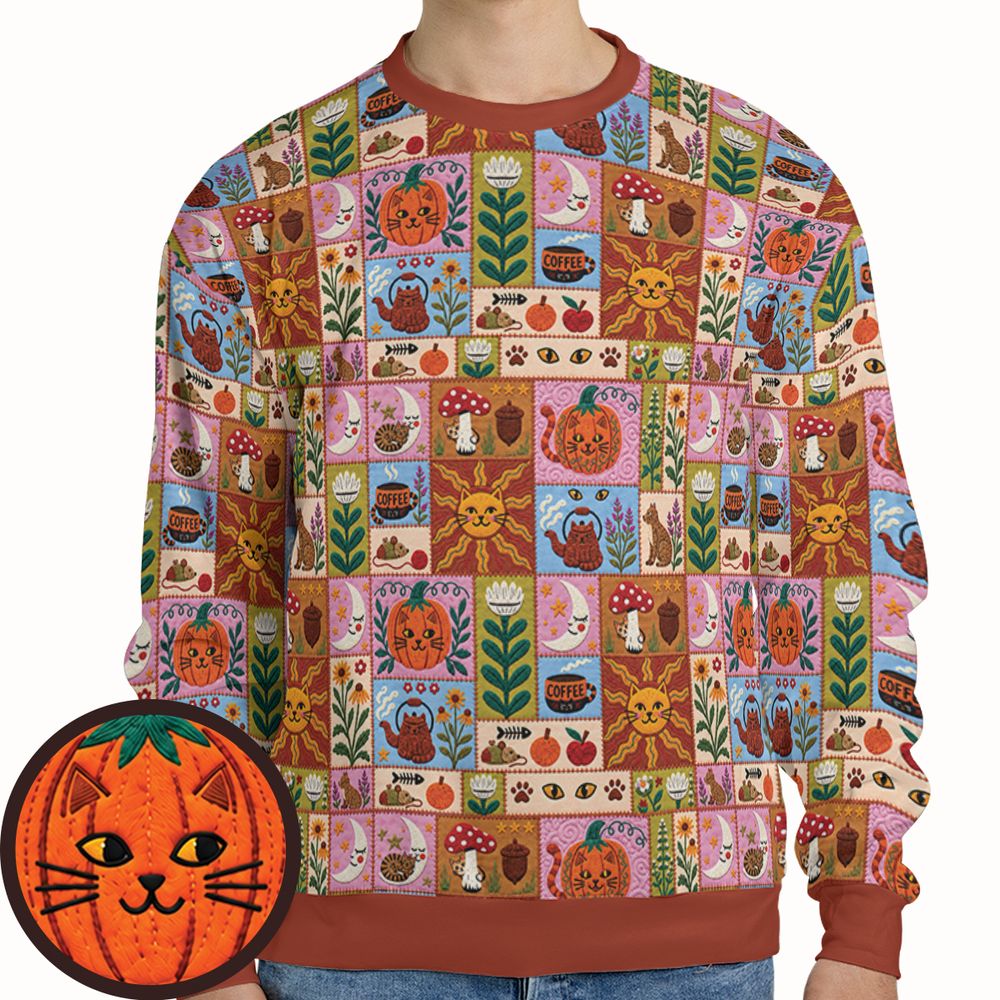 Autumn Whiskers Patchwork -  - 1
