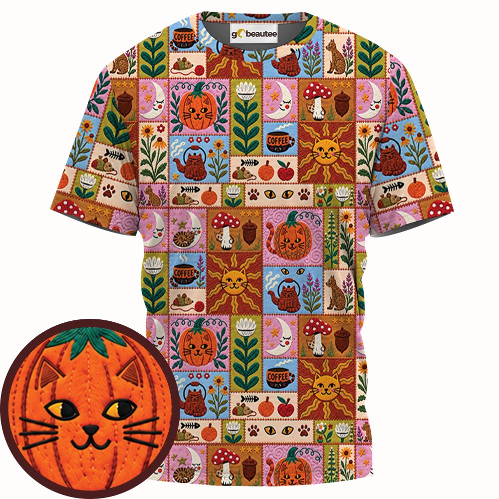 Autumn Whiskers Patchwork -  - 1