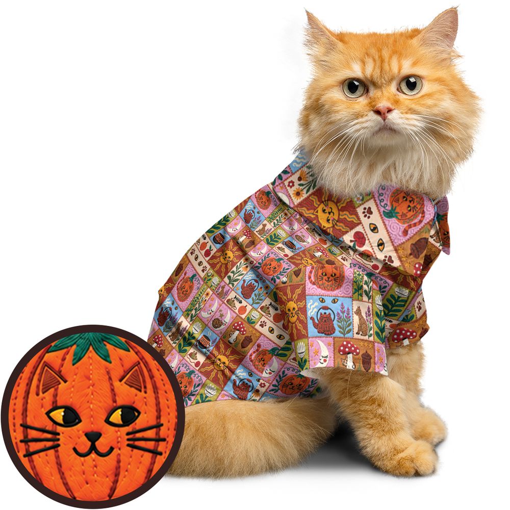 Autumn Whiskers Patchwork -  - 1