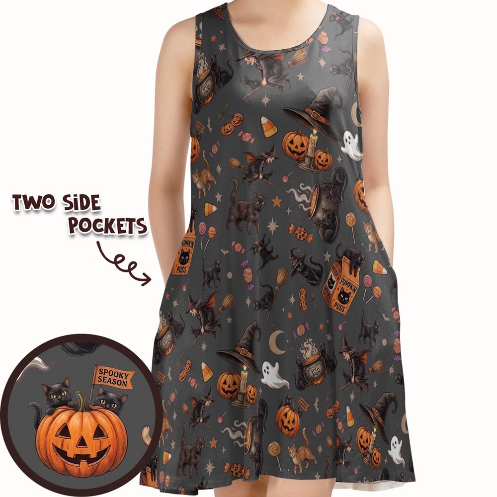 Spooky Season Black Cats -  - 1