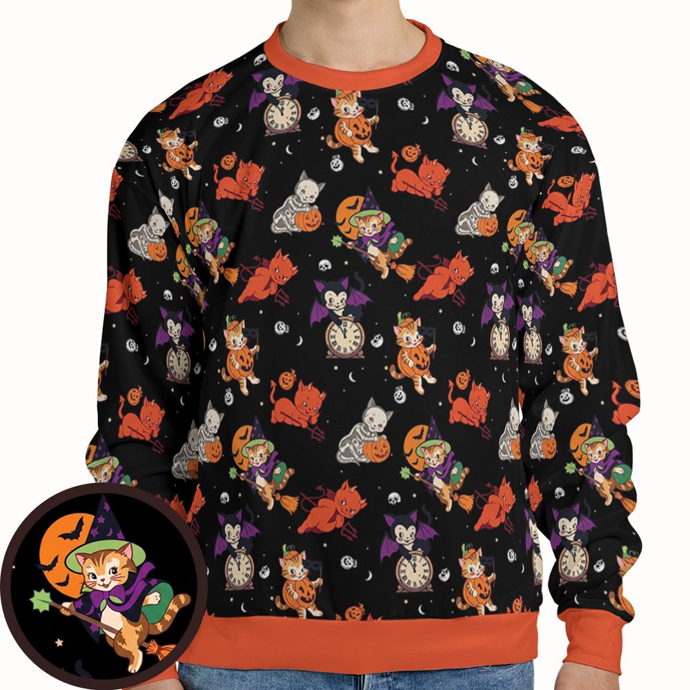 Midnight Meowgic Halloween Cats -  - 1