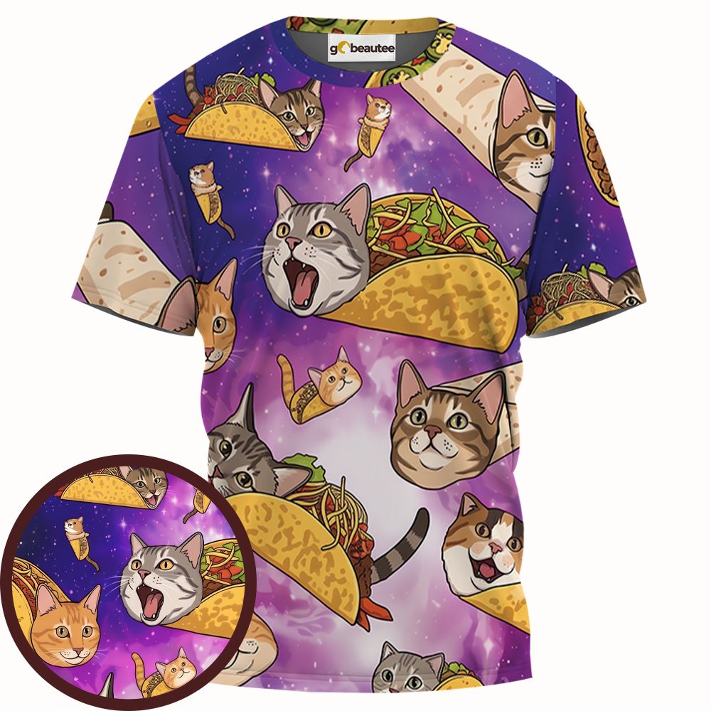 Cattaco Full Print Unisex T-Shirt -  - 1