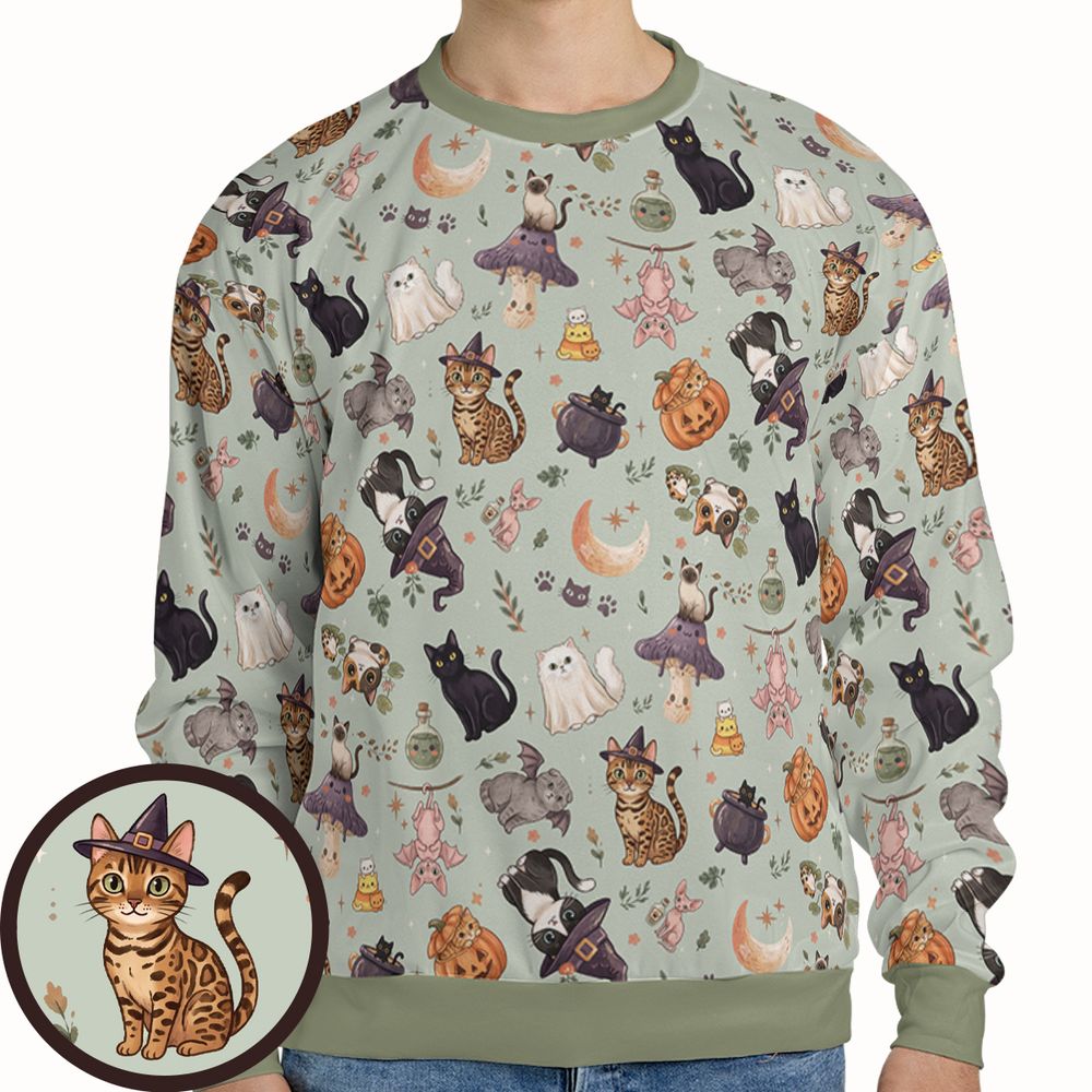 Whimsical Cats of Hallows' Eve -  - 1