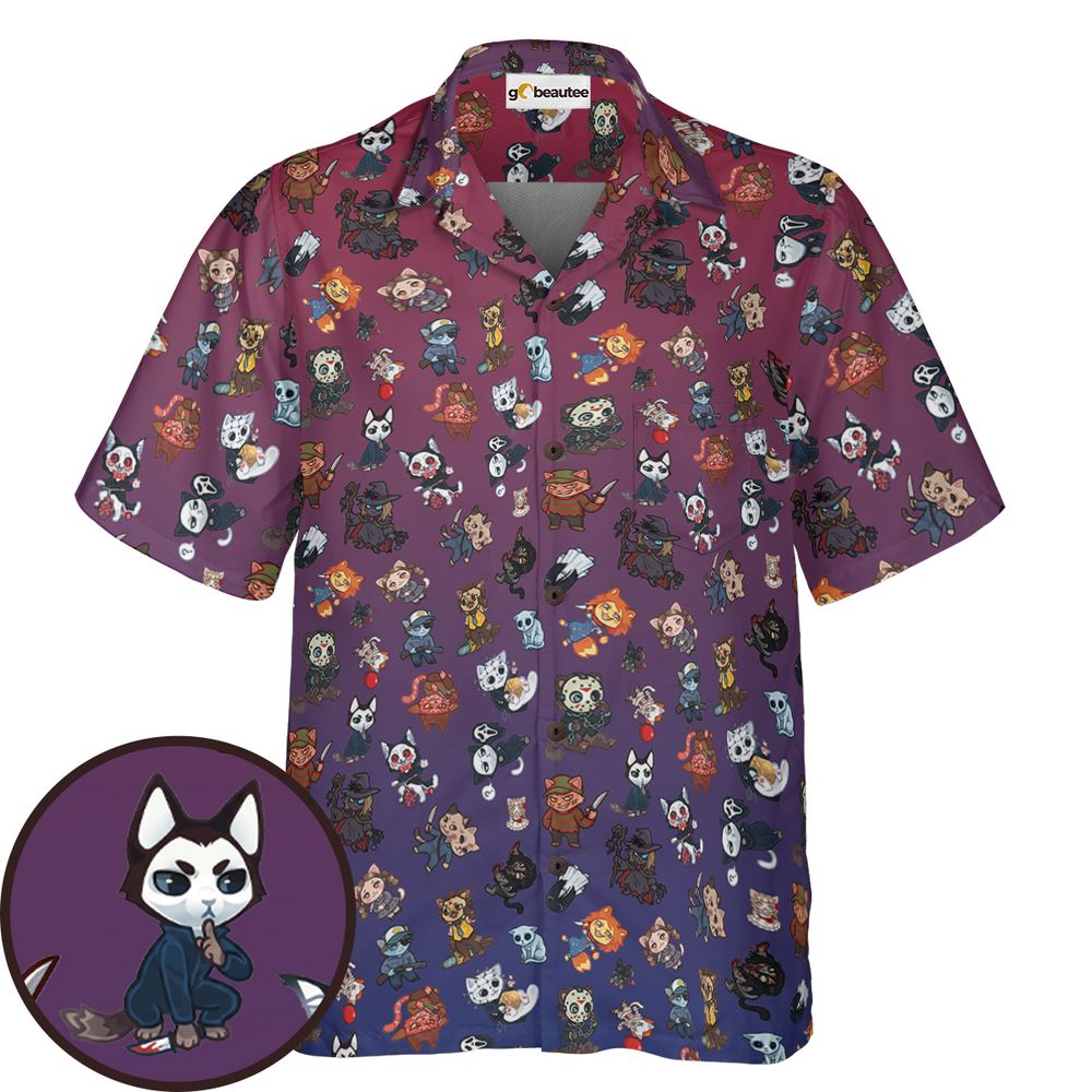 Witchy Skulls &amp; Pumpkins Purple -  - 1