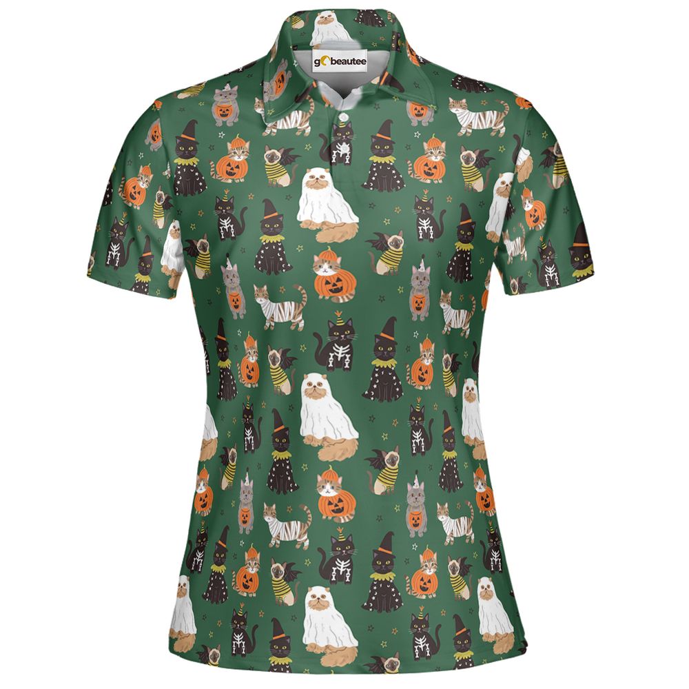 Spooky Cute Halloween Cats & Ghosts - Women - 2