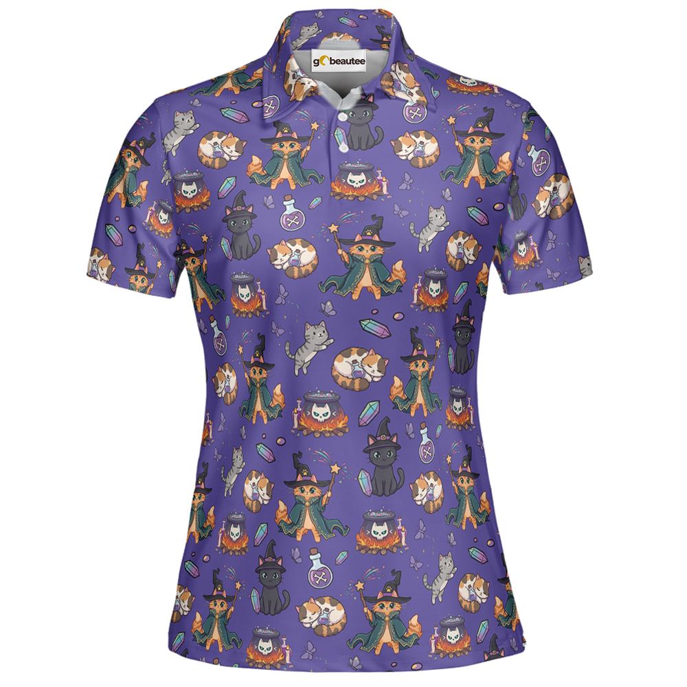 Witchy Wizard Cats Purple - Women - 2