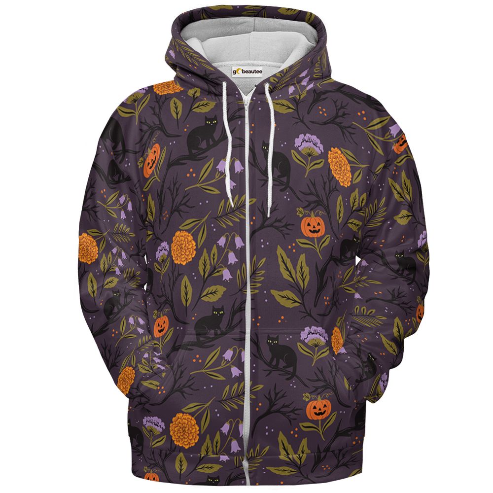 Autumn Shadows - Zip Hoodie - 2