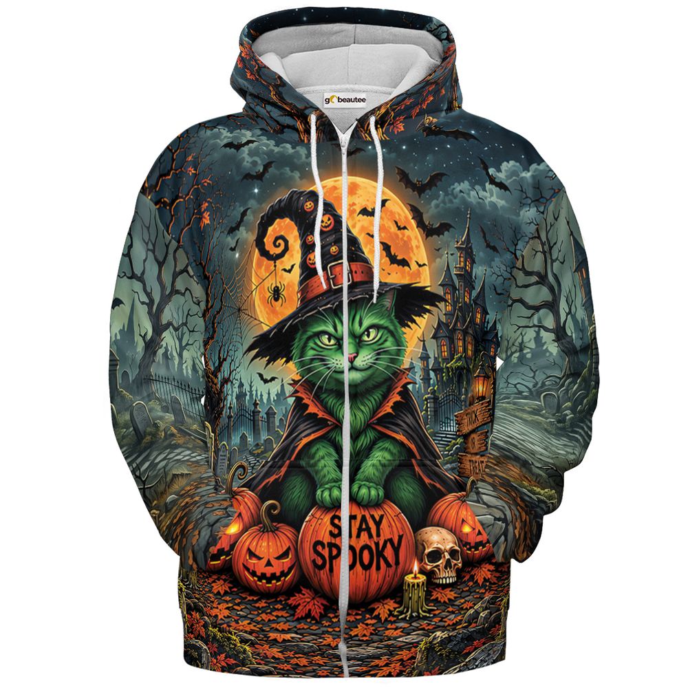 The Eerie Estate - Zip Hoodie - 2