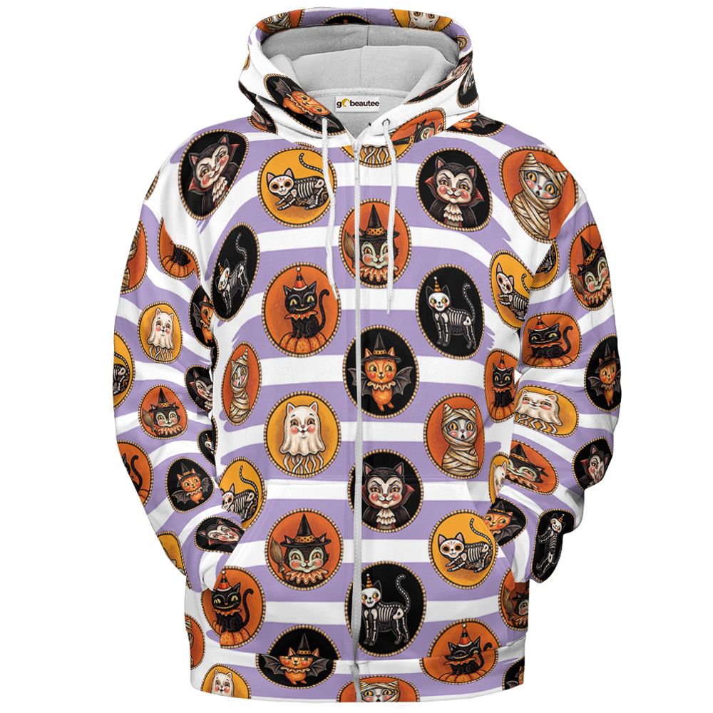 The Feline Boo Crew - Zip Hoodie - 2