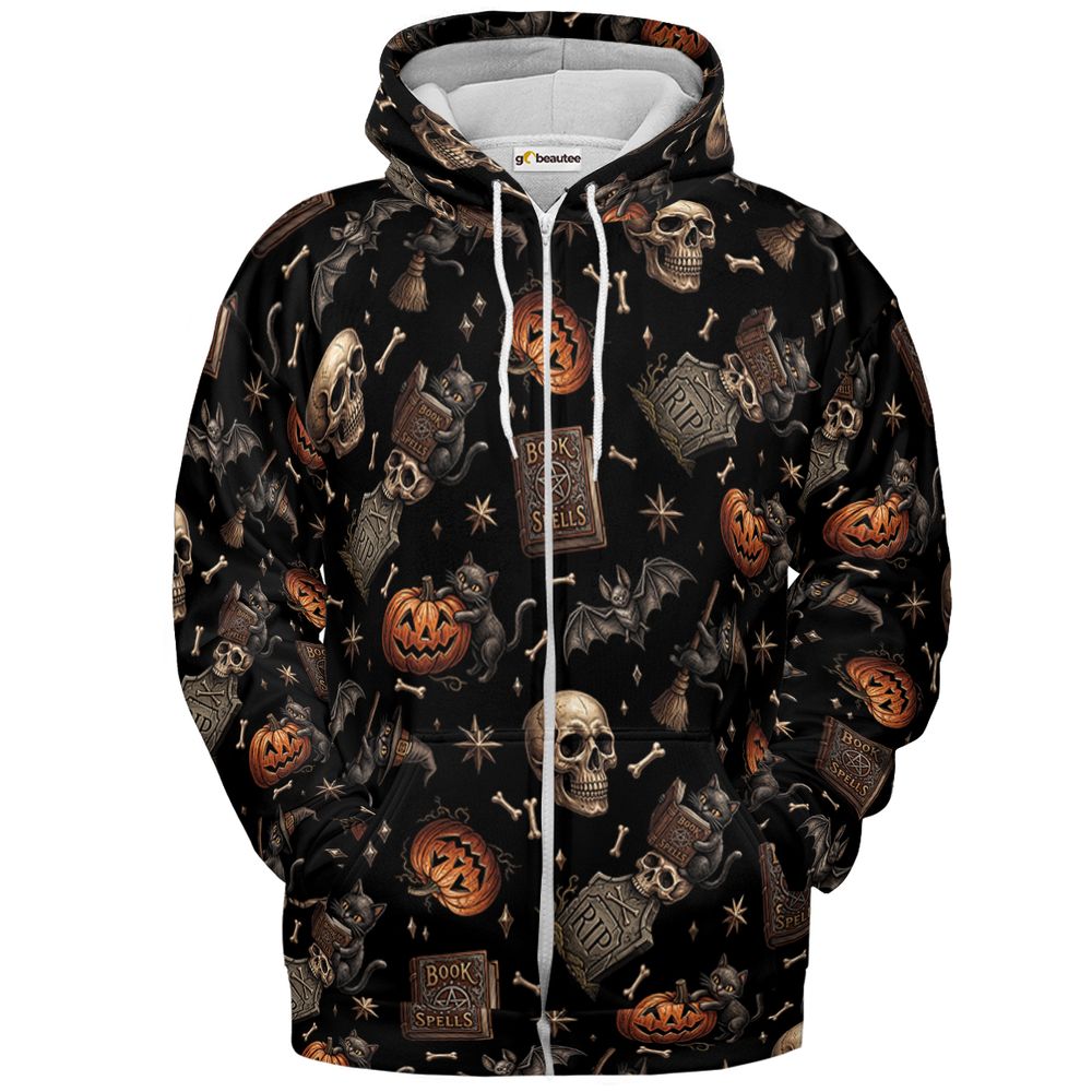 Coven Cats - Zip Hoodie - 2