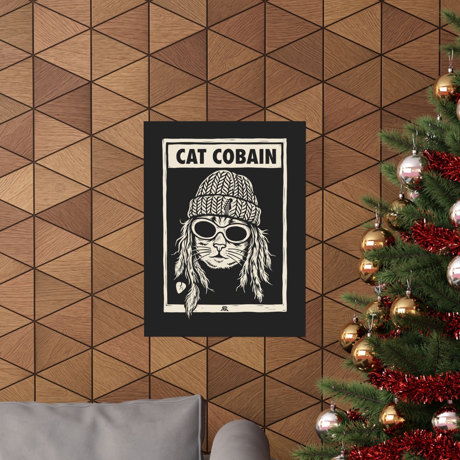 Cat Cobain Poster