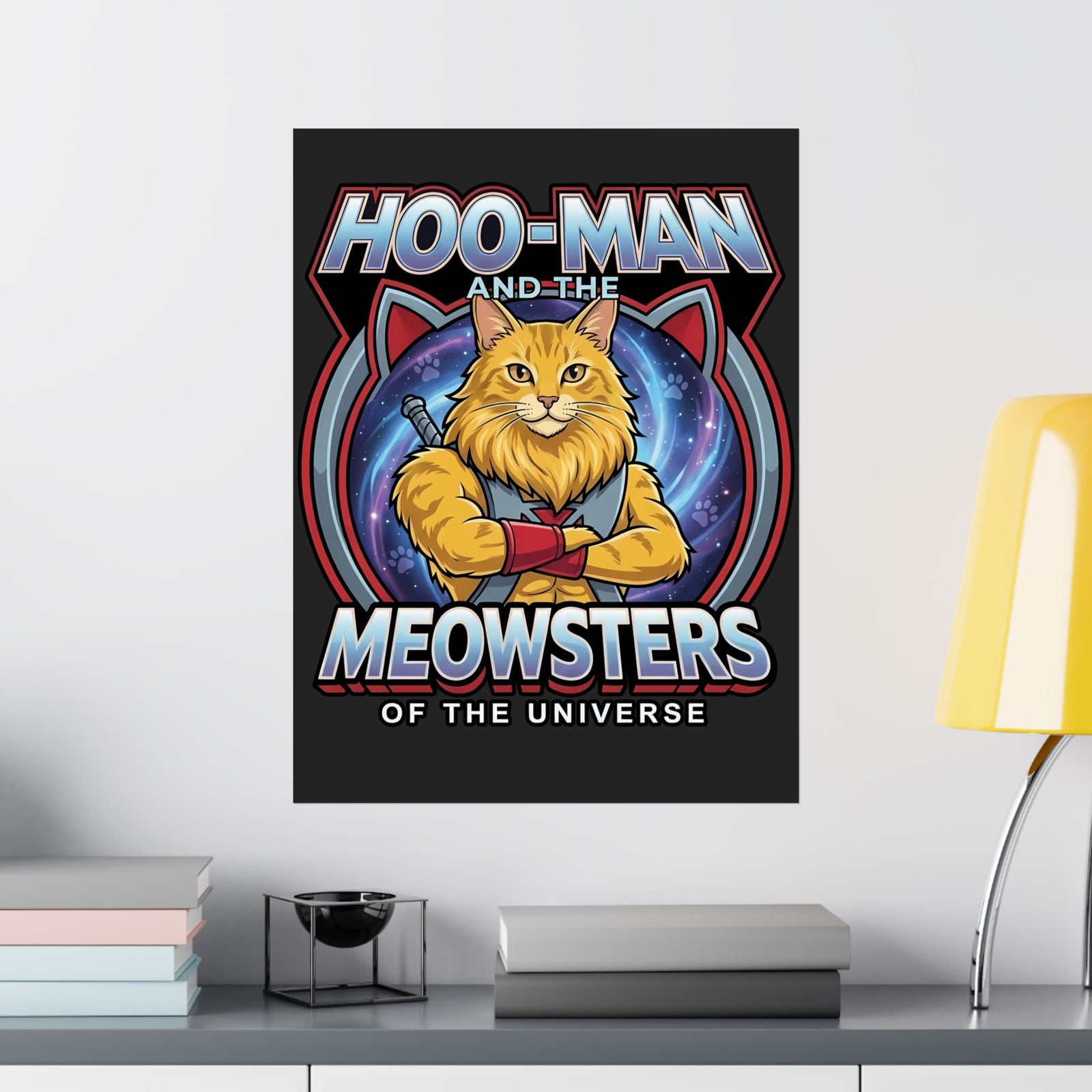 Hoo-Man and the Meowsters of the Universe Poster