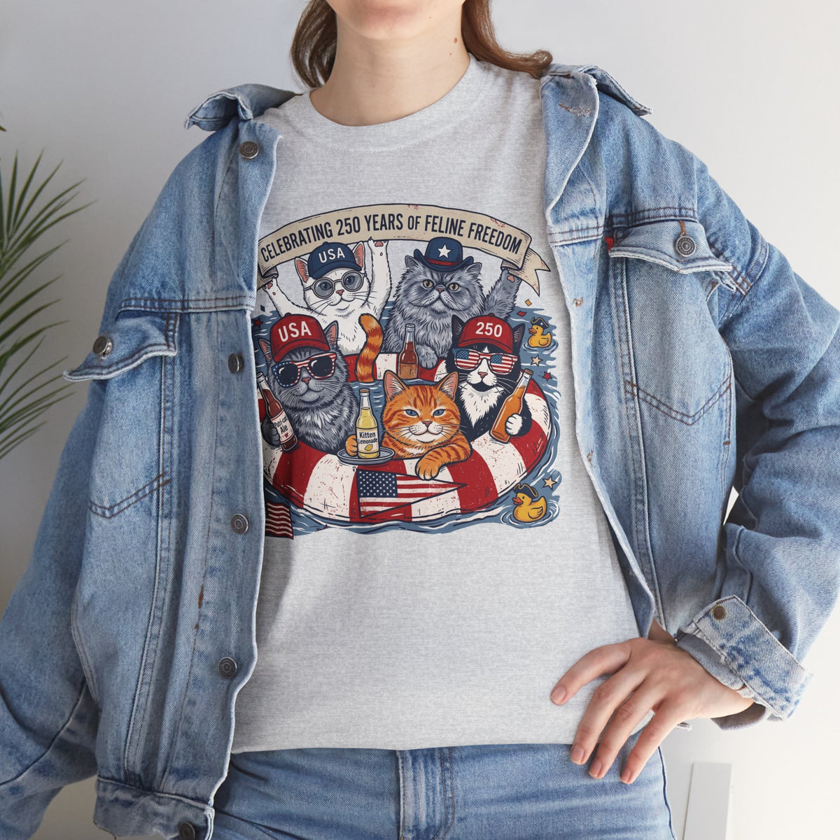 250 Years of Feline Freedom T-Shirt