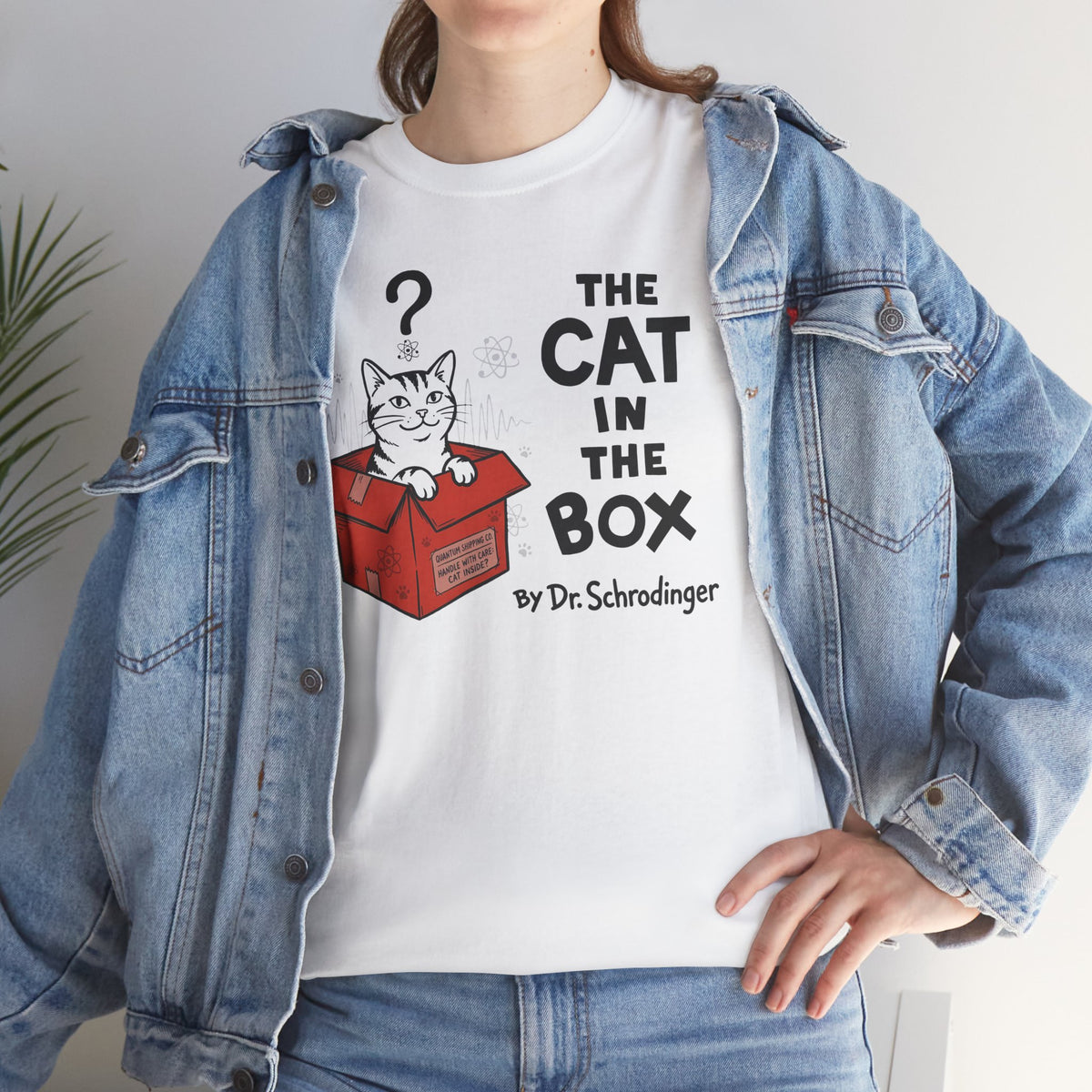 The Cat in the Box T-Shirt — Cute Cat in a Box Graphic Tee
