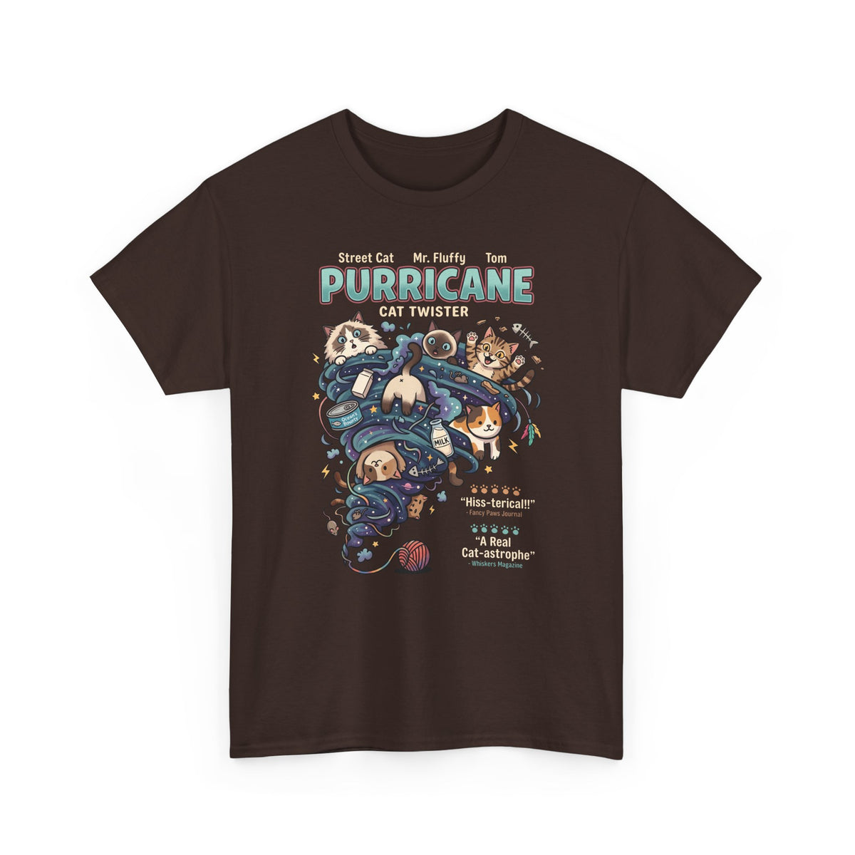 Purricane Funny Cat T-Shirt