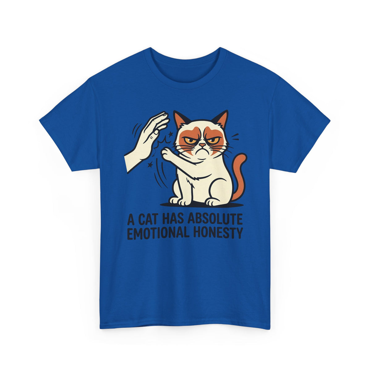 Funny Angry Cat Slap T-Shirt
