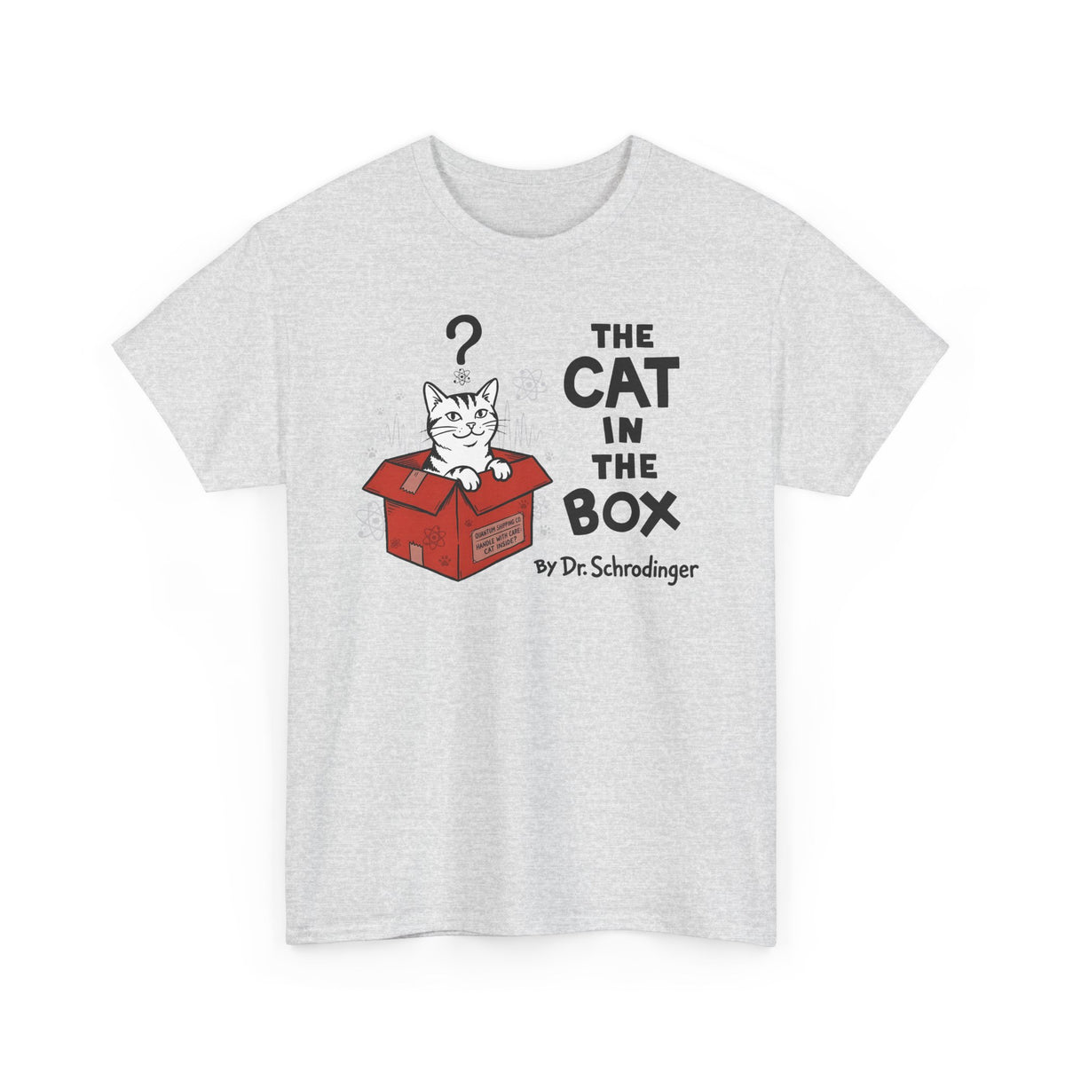 The Cat in the Box T-Shirt — Cute Cat in a Box Graphic Tee