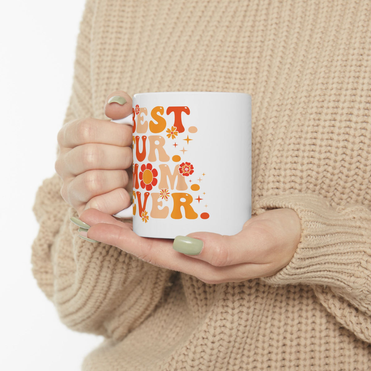 Best Fur Mom Ever Ceramic Mug — Pet Mom Mug for Dog & Cat Lovers