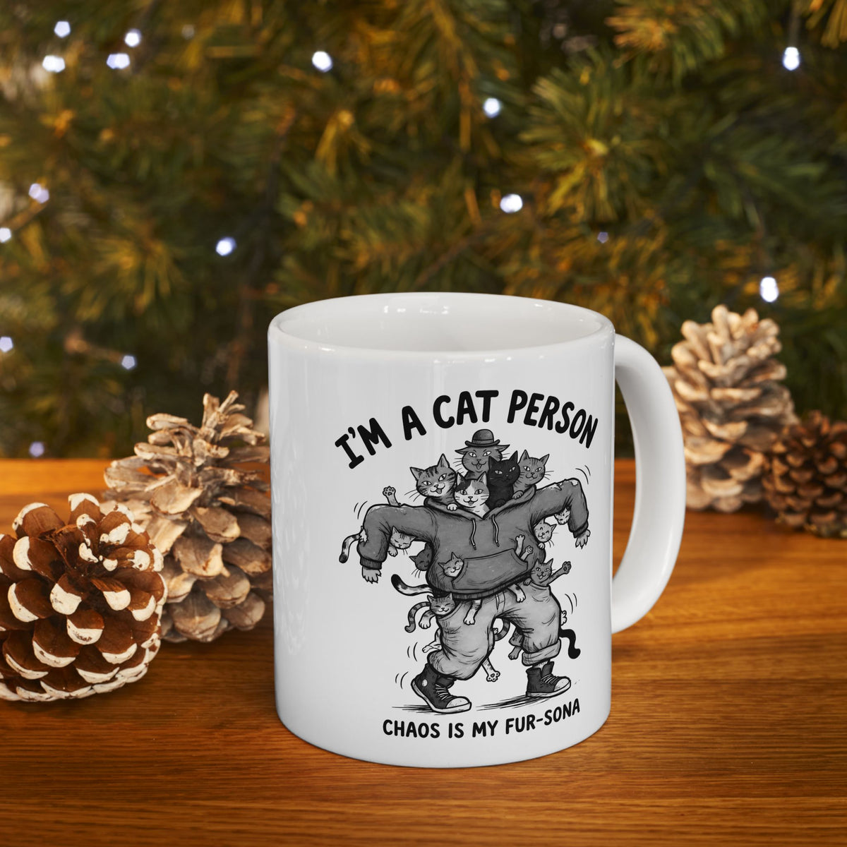 I'm A Cat Person Ceramic Mug