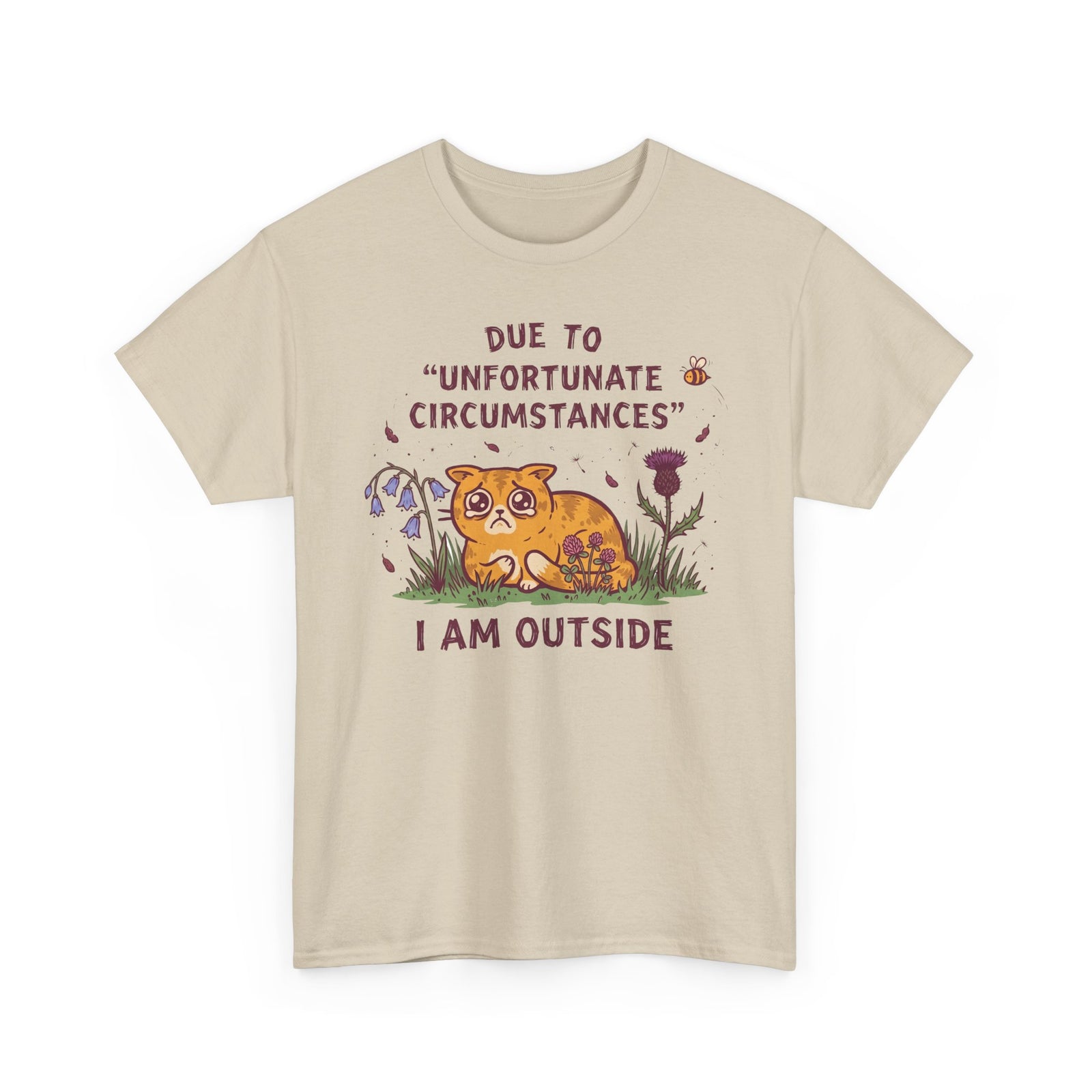 I'm Outside Funny Cat T-Shirt