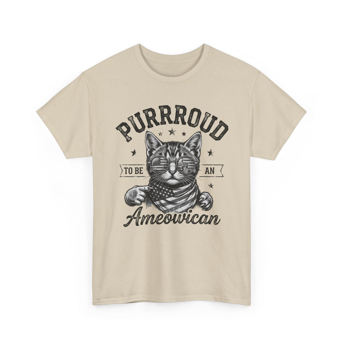 Purroud To Be An Ameowican T-Shirt
