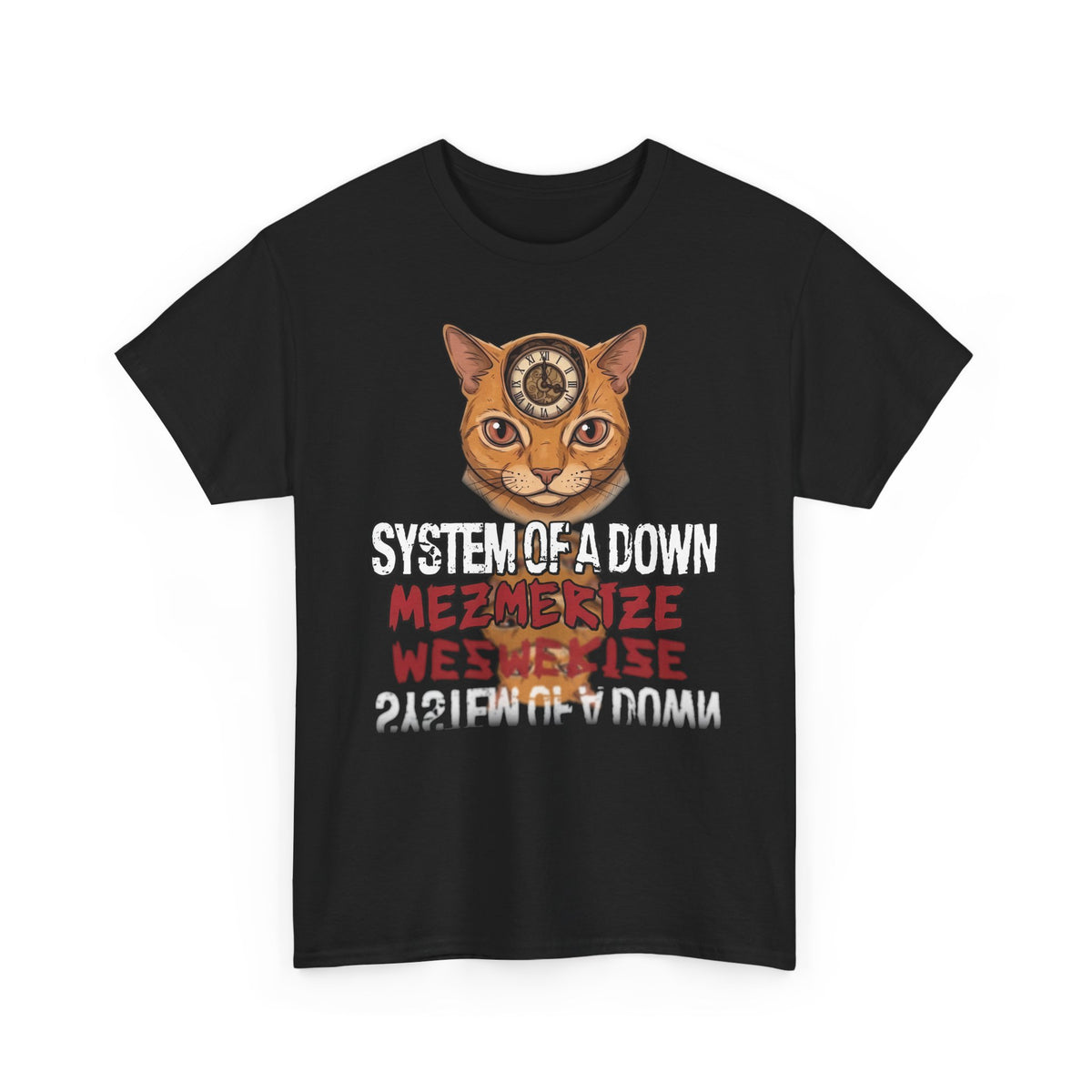 System Of A Down "Mezmerize" Cat T-Shirt