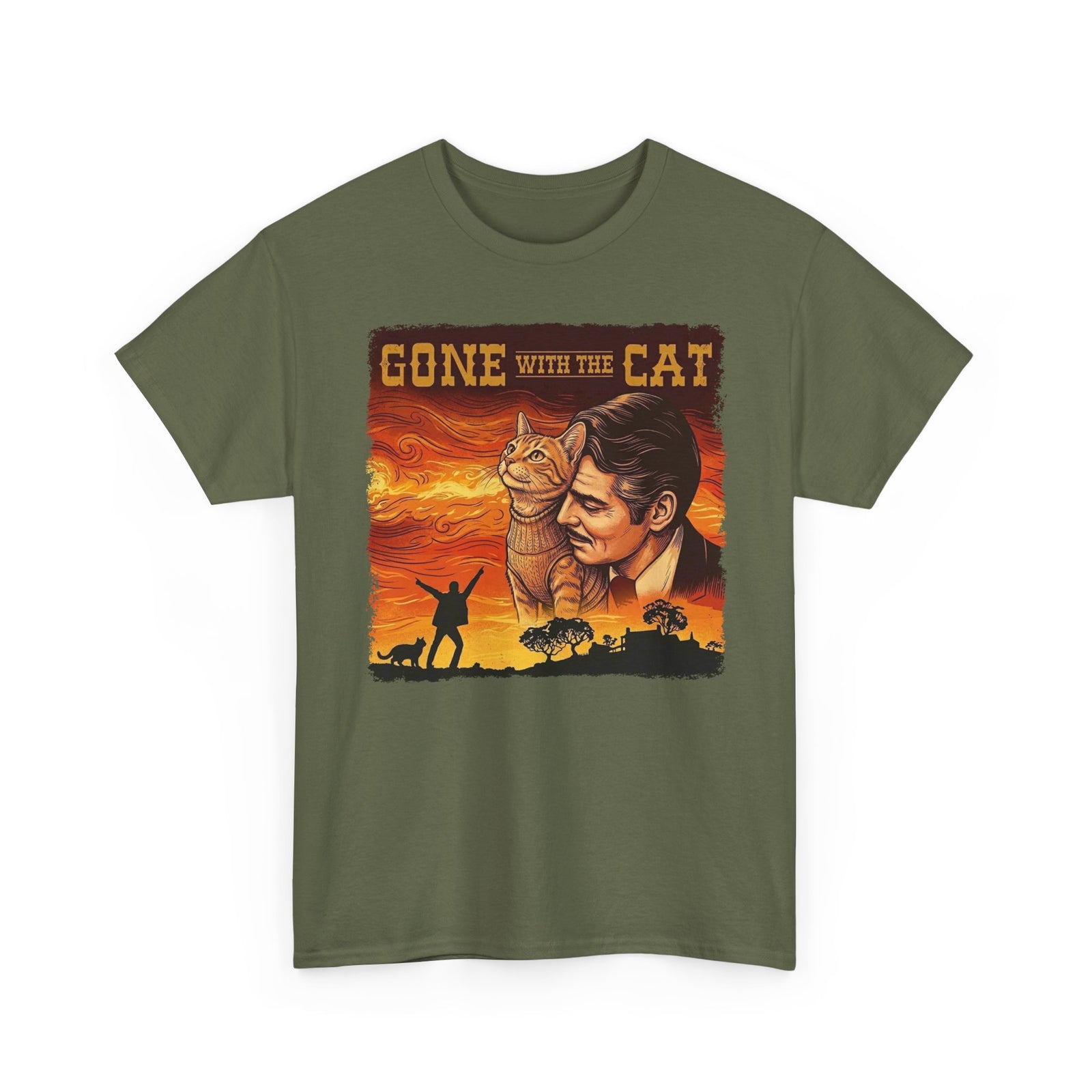 Gone with the Cat T‑Shirt